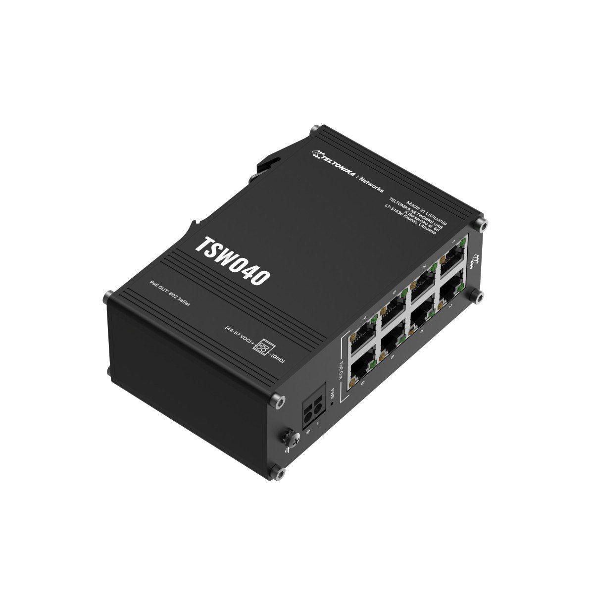 TELTONIKA NETWORKS TSW040 8-Port RJ45 PoE+ switch