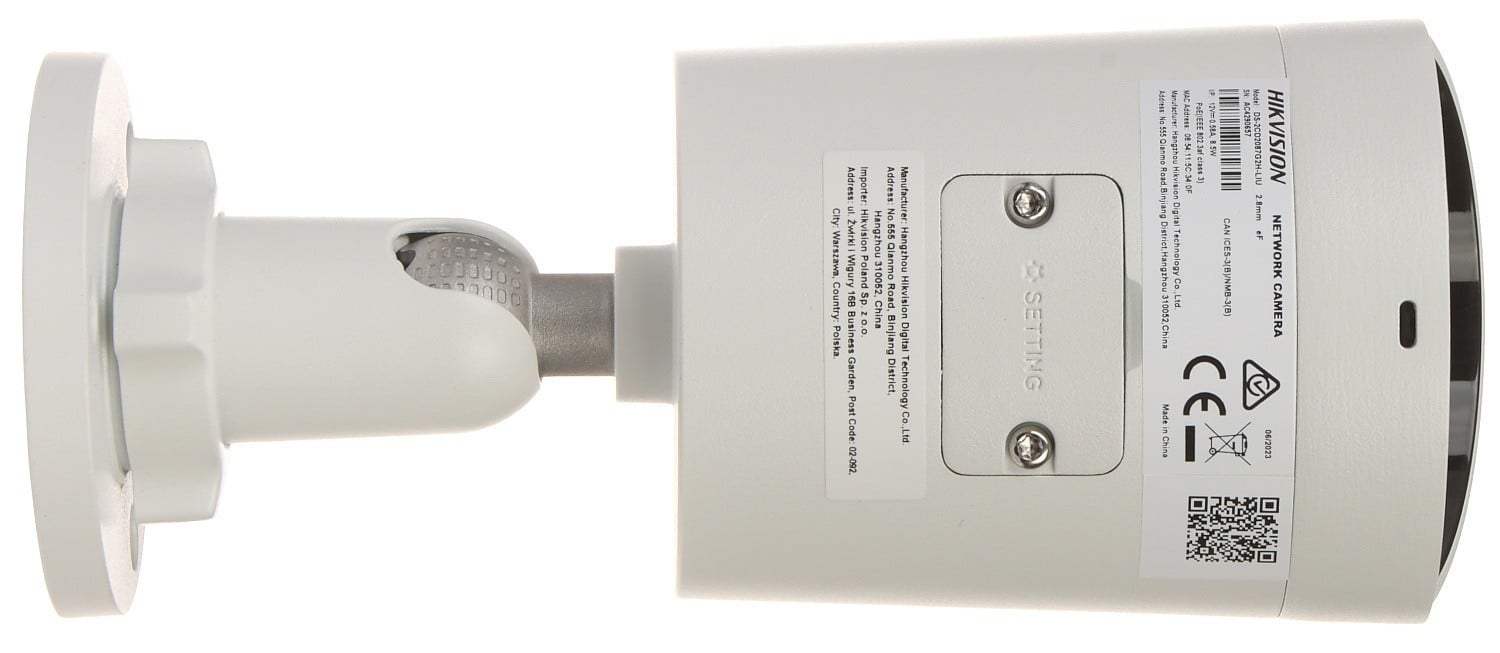 Hikvision DS-2CD2047G2H-LI(2.8mm)(eF) 4 MP Smart Hybrid Light with ColorVu Fixed Mini Bullet Network Camera