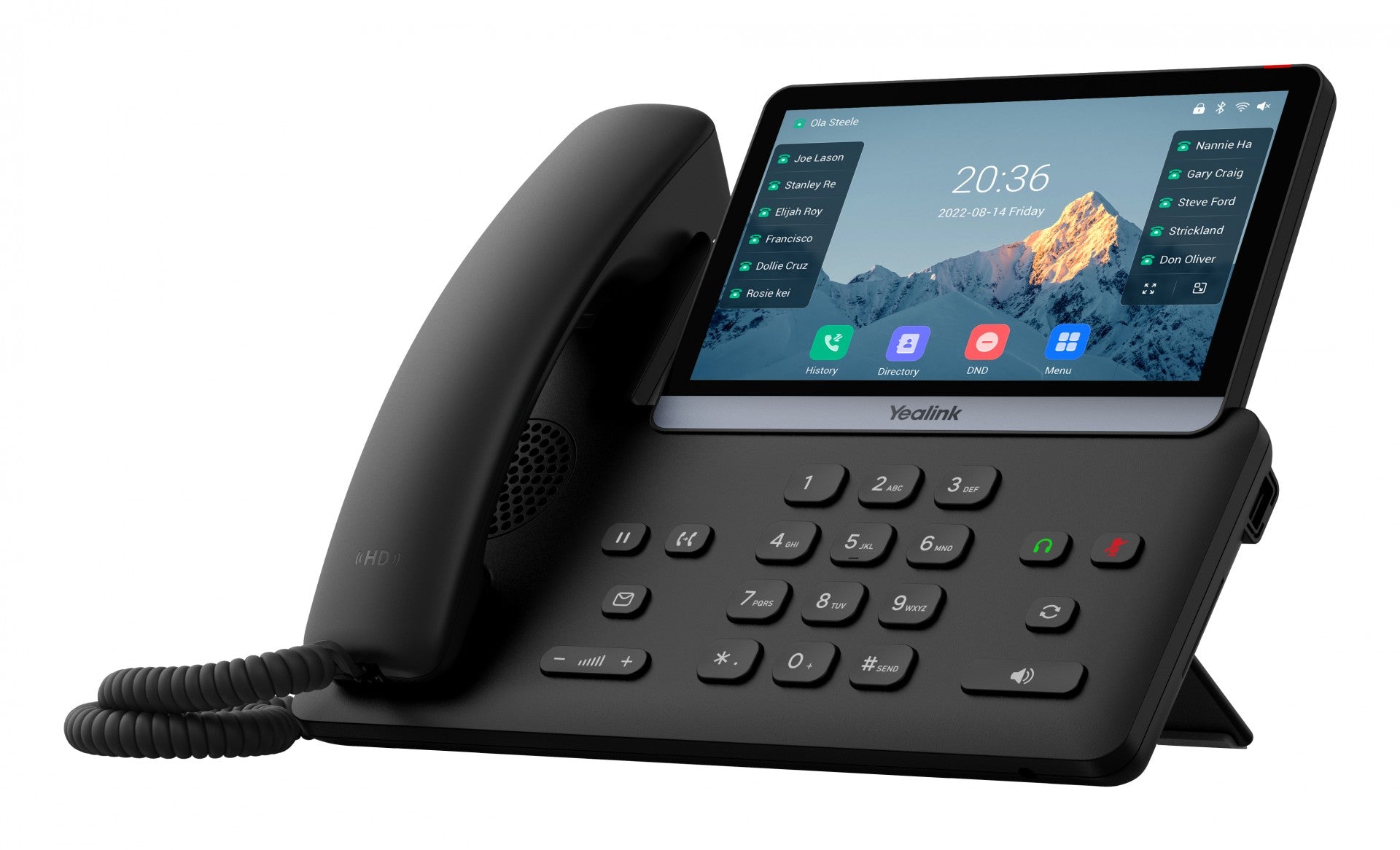 Téléphone IP SIP Yealink T77U (Wi-Fi)