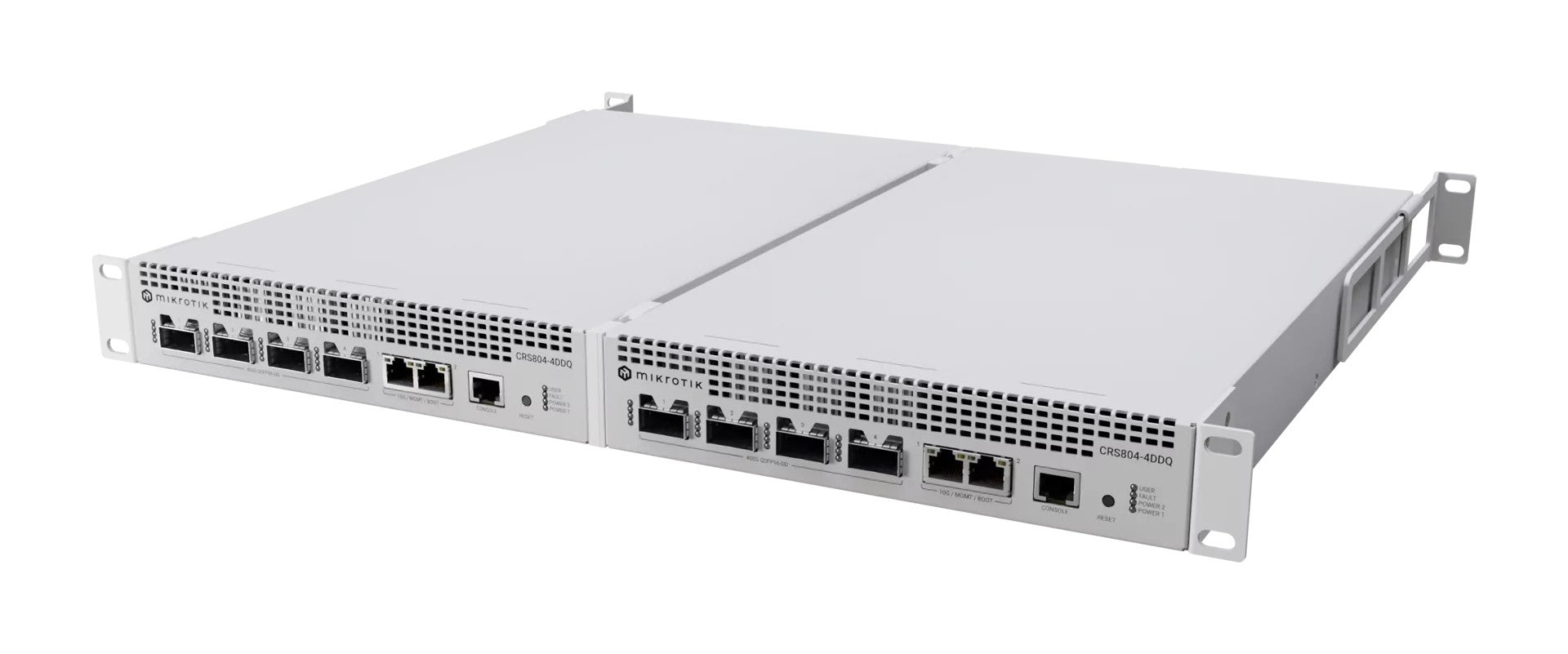 Mikrotik CRS804-4DDQ-HRM commutateur réseau 10G Ethernet (100/1000/10000) Gris
