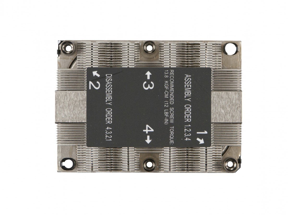 Supermicro SNK-P0067PSMB systeme de refroidissement d’ordinateur Processeur Dissipateur thermique/Radiateur