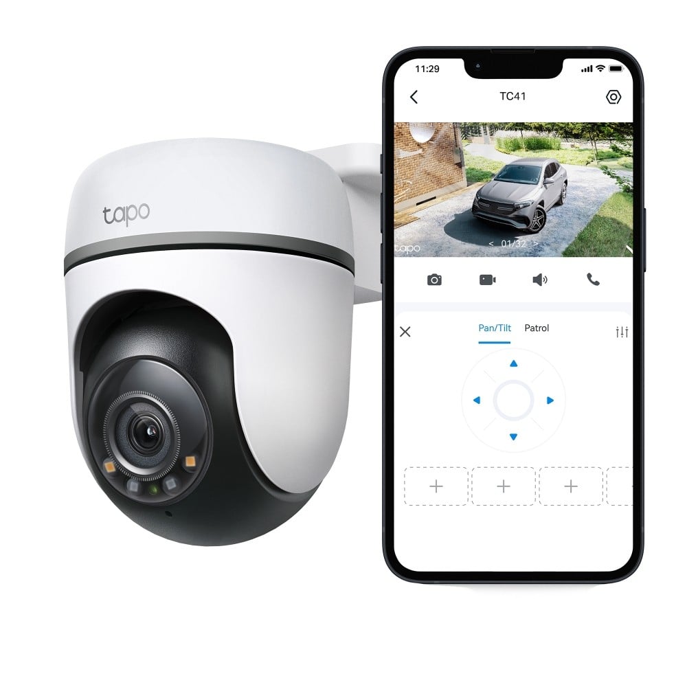 TP-LINK Outdoor Pan/Tilt Security Wi-Fi Camera