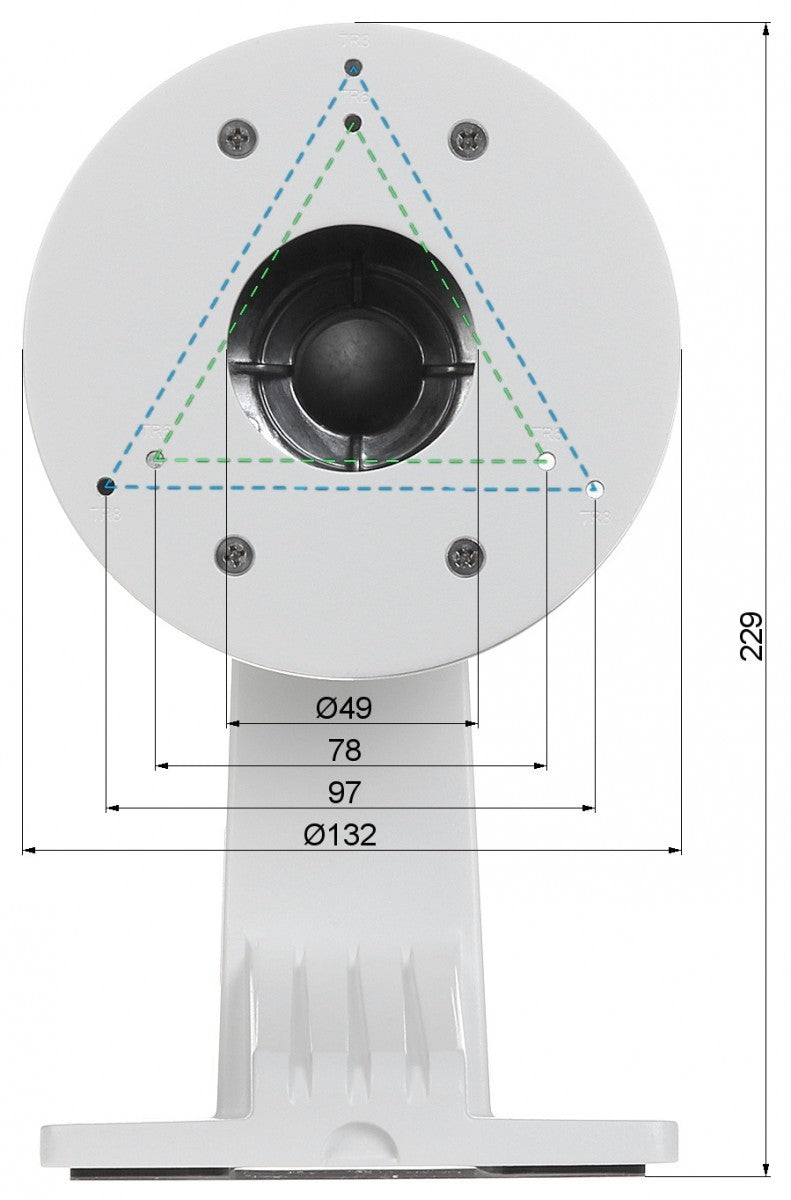Hikvision DS-1273ZJ-130-TRL Wall mount