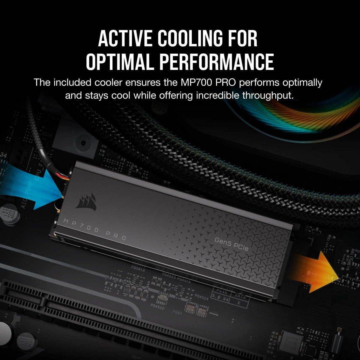 Corsair MP700 PRO 2 To M.2 PCI Express 5.0 NVMe 3D TLC NAND