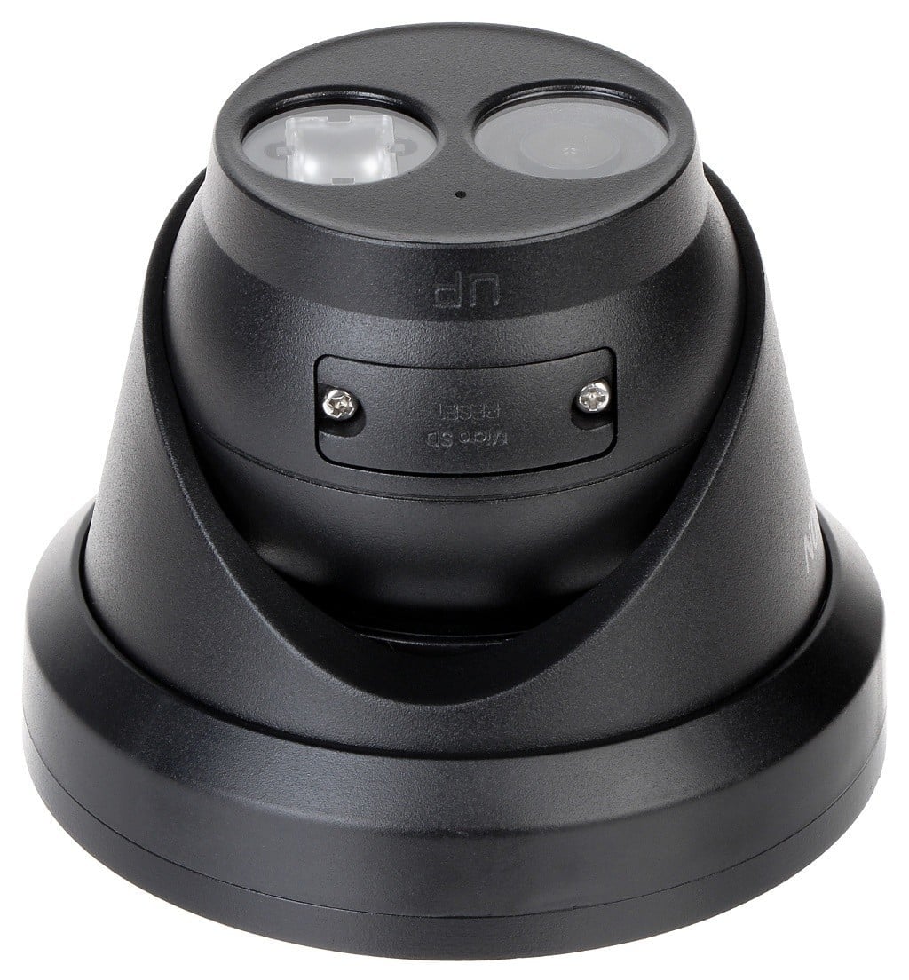 Hikvision DS-2CD2383G2-IU(2.8mm)(BLACK) 8 MP AcuSense Fixed Turret Network Camera