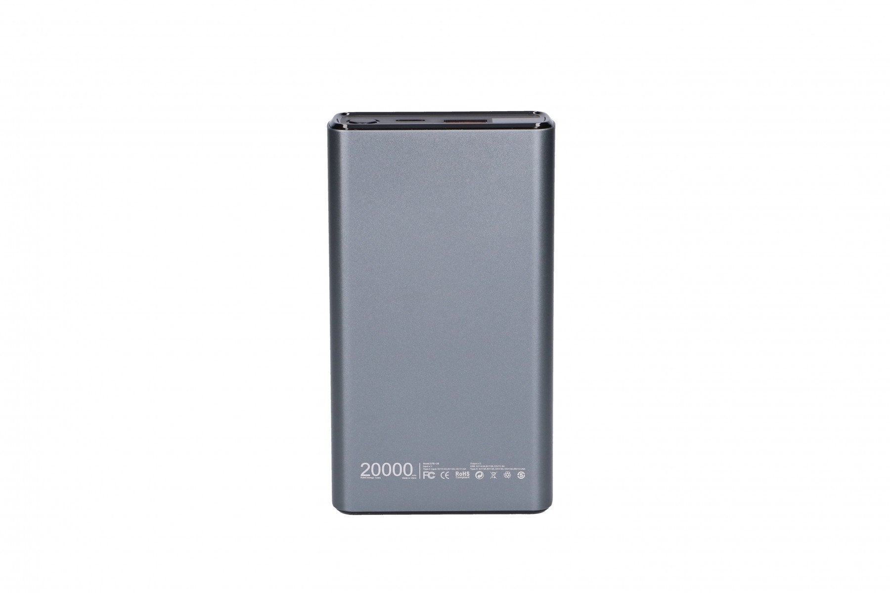 Extralink EPB-126 20000mAh Argent | Powerbank | Banque d'alimentation, 45W PD, USB-C