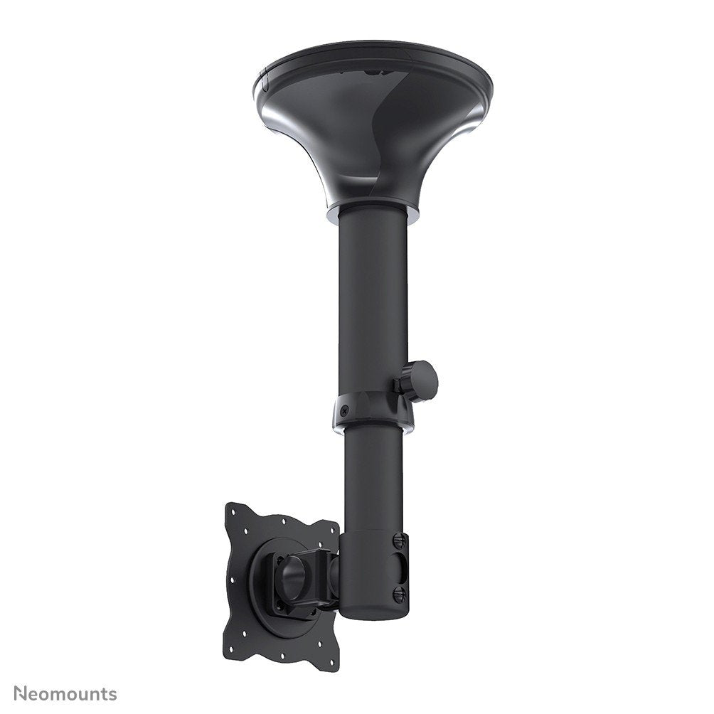 NEOMOUNTS FPMA-C025BLACK Support de plafond pour écran de 10-30p - h 37-47 cm - inclinable