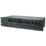 PLANET MC-1500R48 convertisseur de support réseau Interne Noir