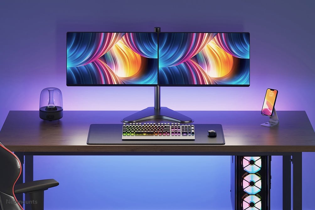 NEOMOUNTS FPMA-D550DDBLACK Support décran à poser 10-32p