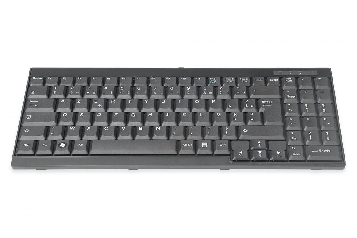 Digitus DS-72000FR clavier Universel AZERTY Français Noir