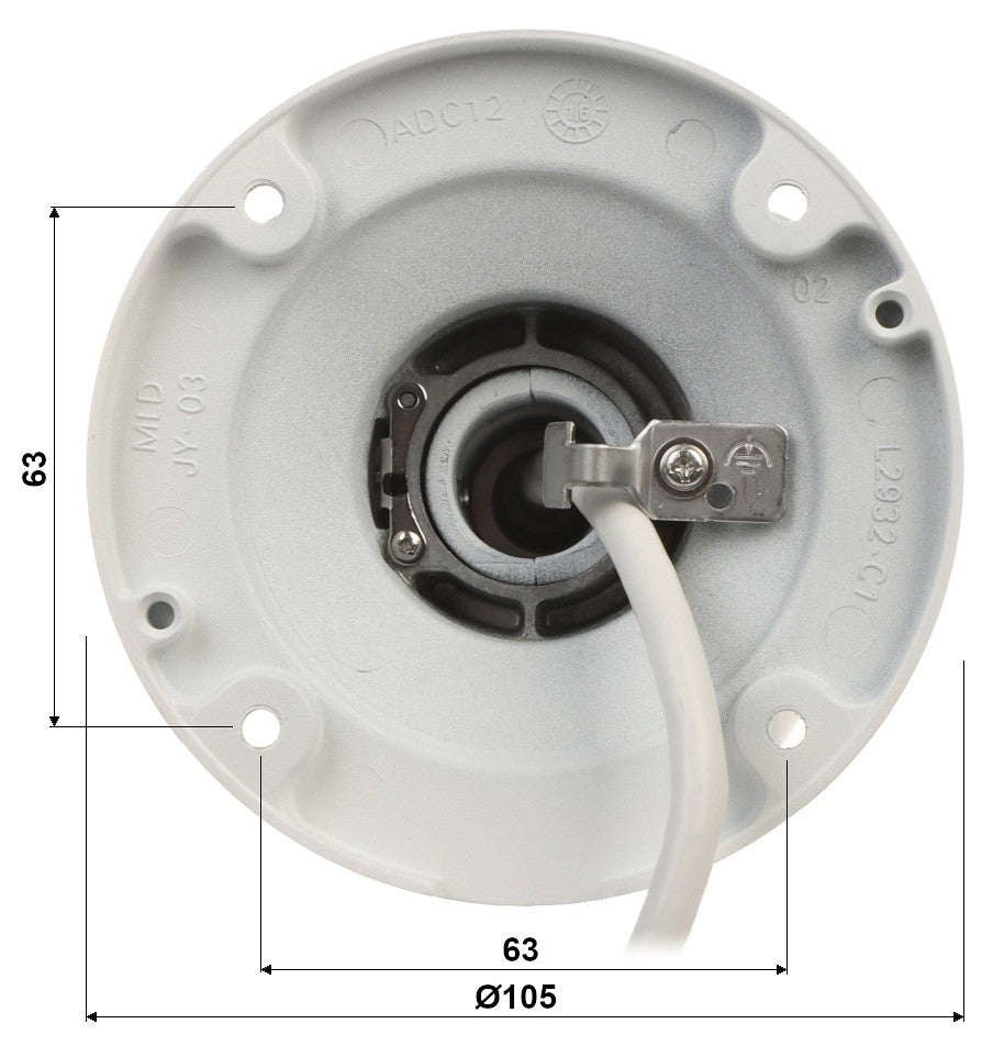 Hikvision DS-2CD2T46G2H-4I(2.8mm)(eF) Caméra réseau fixe Bullet 4 MP alimentée par Darkfighter