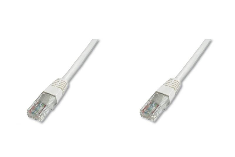 Digitus CAT 5e U-UTP 1.5m câble de réseau Blanc 1,5 m Cat5e