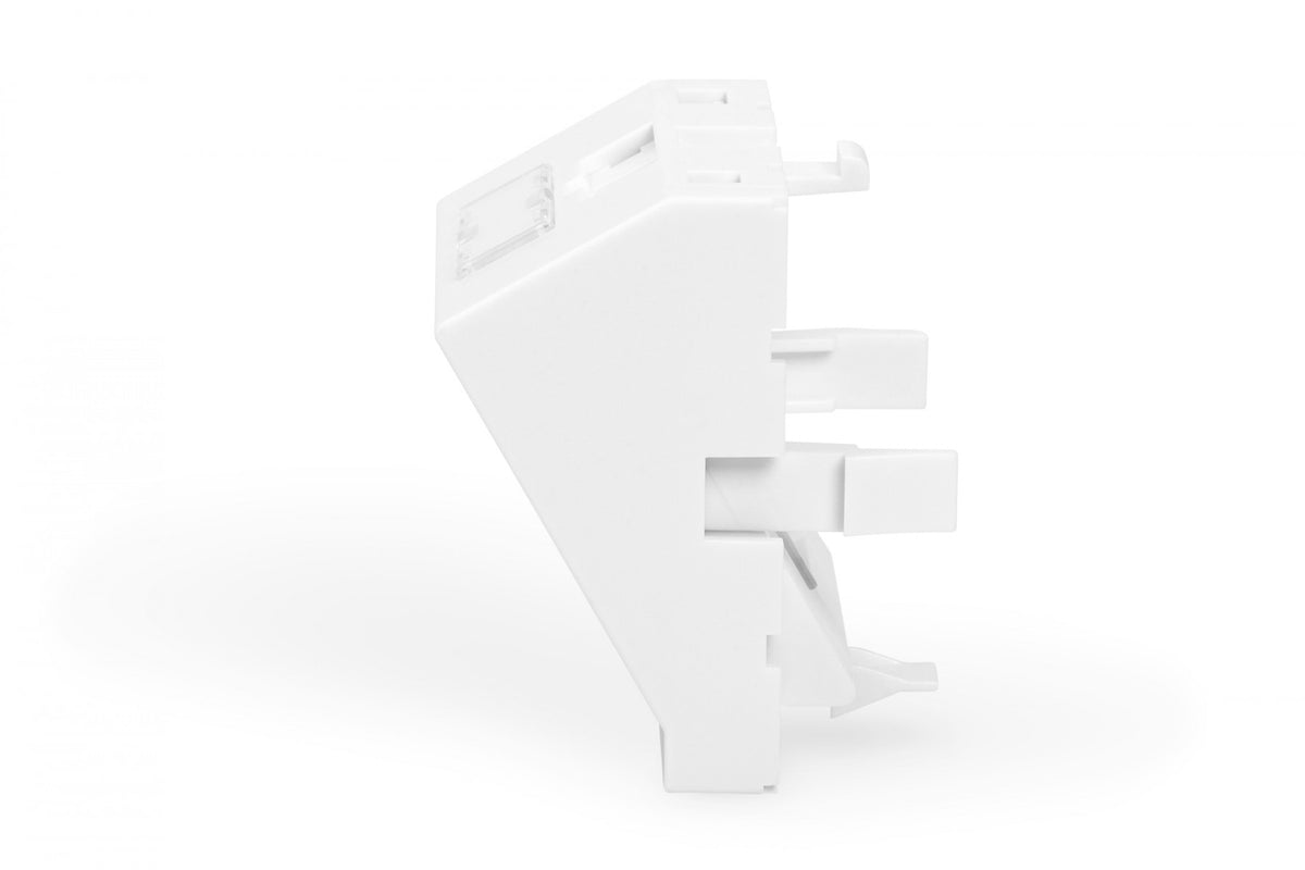 Digitus DN-93802-6-SH Plaque de commutation et obturateur Blanc