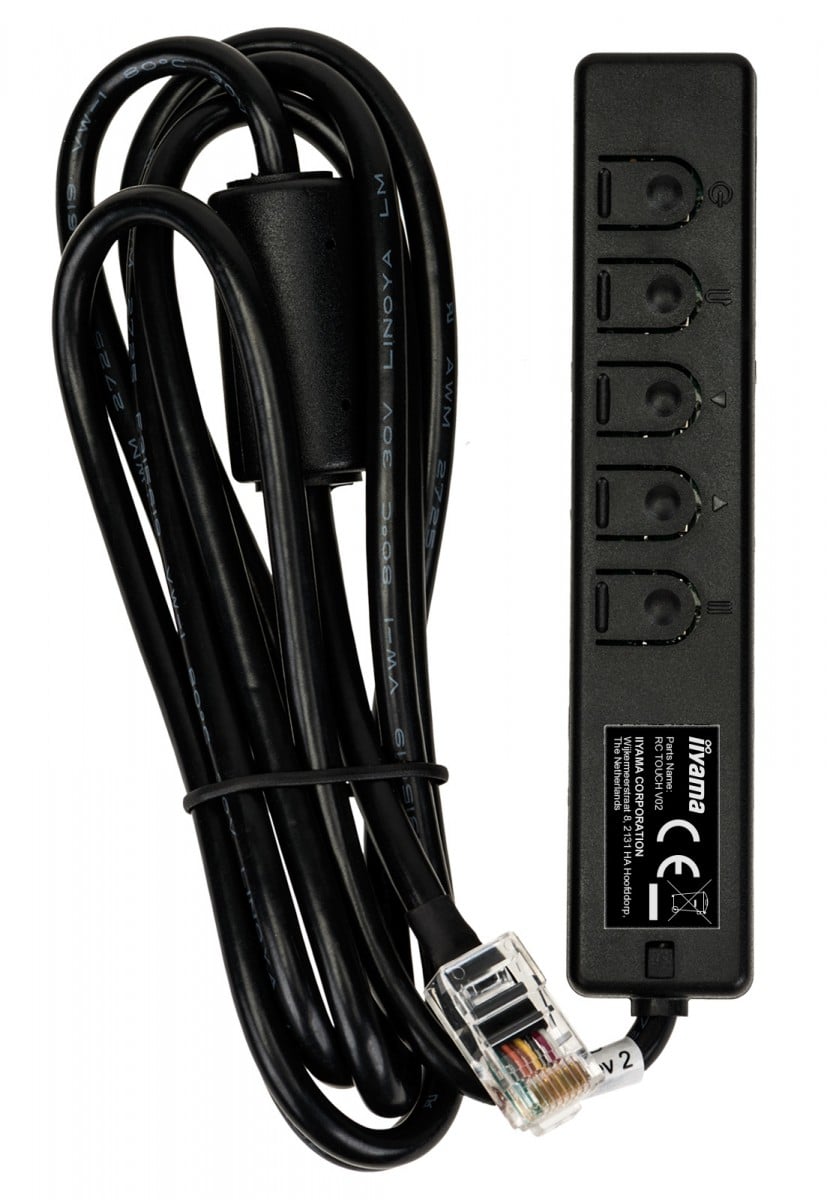 iiyama Télécommande filaire pour le moniteur tactile TF3222MC