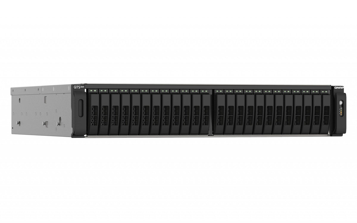 QNAP 24-Bay all-flash NAS NVMe Gen3 x4