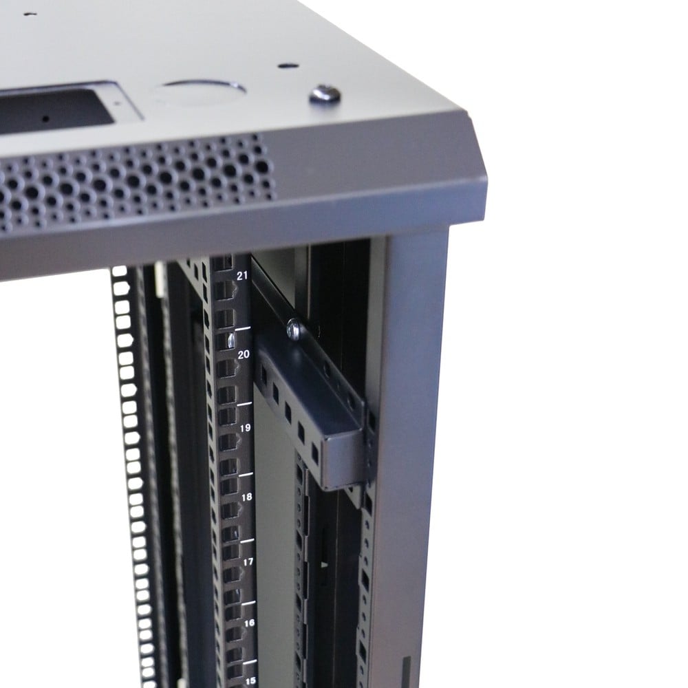 Extralink EX.14381 étagere 22U Rack autonome Noir