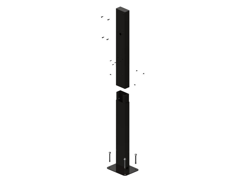 Green Cell EVGCAKHP1 HabuDen Post Poteau de montage pour borne de recharge EV HabuDen Wallbox