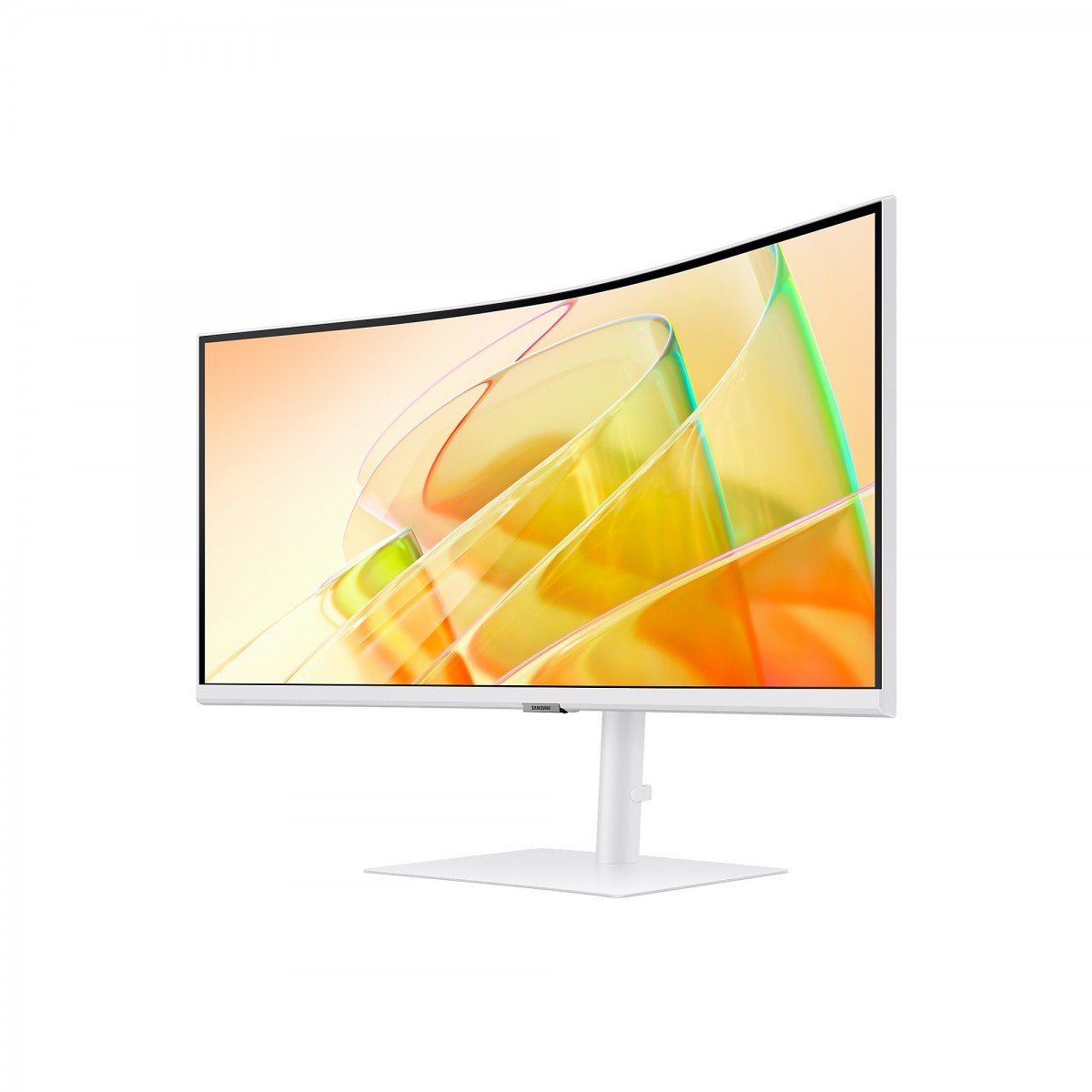 Samsung ViewFinity S65TC - Ecran incurvé -34''- 3440 x 1440 UWQHD- @ 100Hz - VA - HDR10-2x Thunderbolt 4 90W- DP- LAN- Blanc