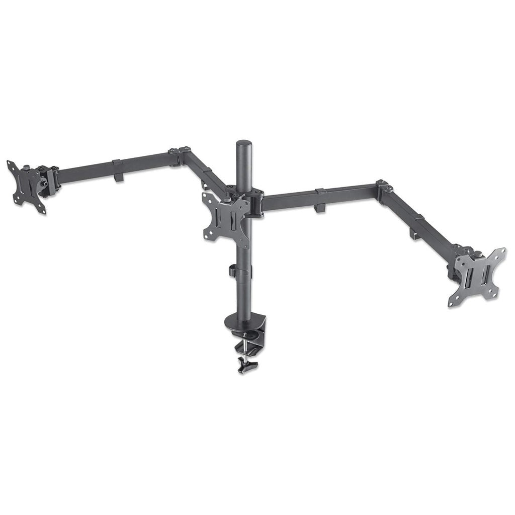 "Manhattan 461658 Bras de montage de bureau 3x LCD 27"""