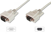 Digitus AK-610203-030-E câble Série Beige 3 m D-Sub