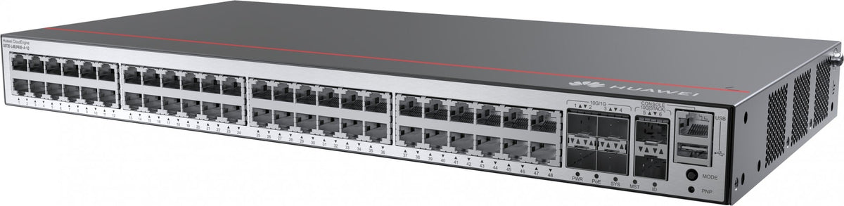 HUAWEI S5735-L48LP4XE-A-V2 48x10/100/1000BASE-T Ports 4x10GE SFP+ ports 2x12GE Stack Ports PoE+ AC Power