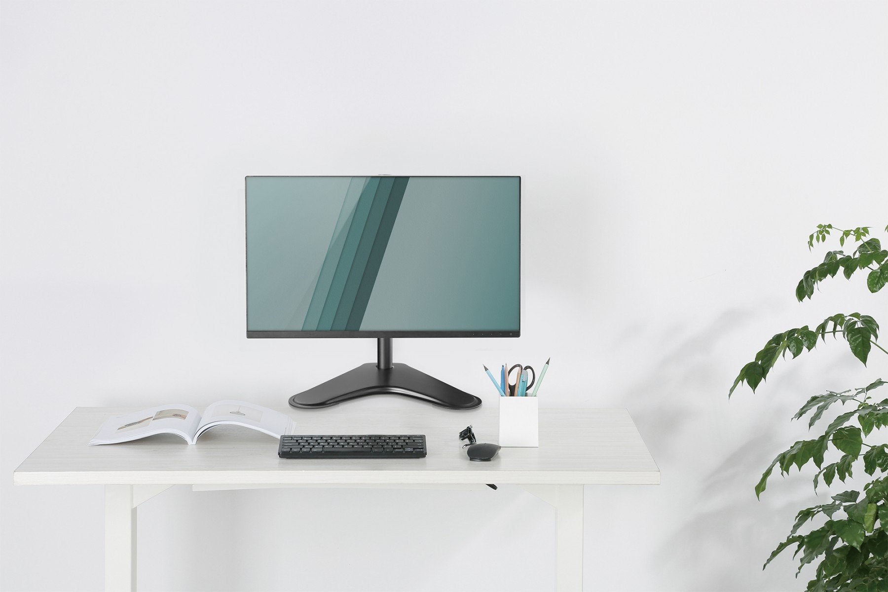 "Digitus DA-90437 support d'écran plat pour bureau 81,3 cm (32"") Noir"
