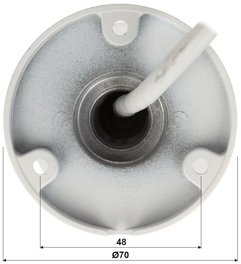 Hikvision DS-2CD2043G2-LI(2.8mm) 4 MP caméra réseau Bullet avec Acusense et éclairage hybride intelligent fixe