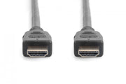 Digitus AK-330124-030-S câble HDMI 3 m HDMI Type A (Standard) 2 x HDMI Type A (Standard) Noir
