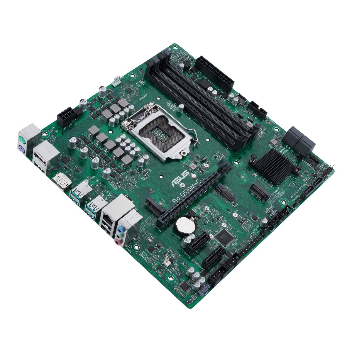 ASUS PRO Q570M-C/CSM - Intel - LGA 1200 - Intel® Celeron® - Intel® Core™ i3 - Intel® Core™ i5 - Intel® Core™ i7 - Intel® Core™ i9 - Intel® Pentium® - DDR4-SDRAM