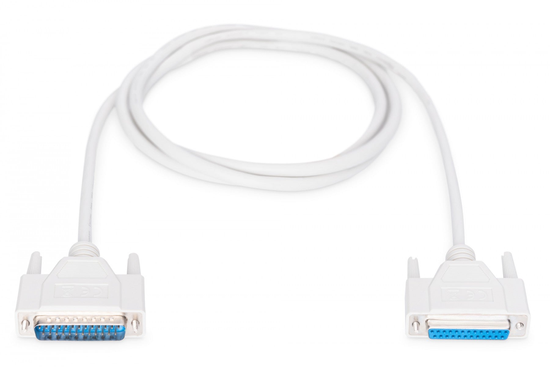 Digitus AK-610201-020-E câble Série Beige 2 m DSUB, 25-pin