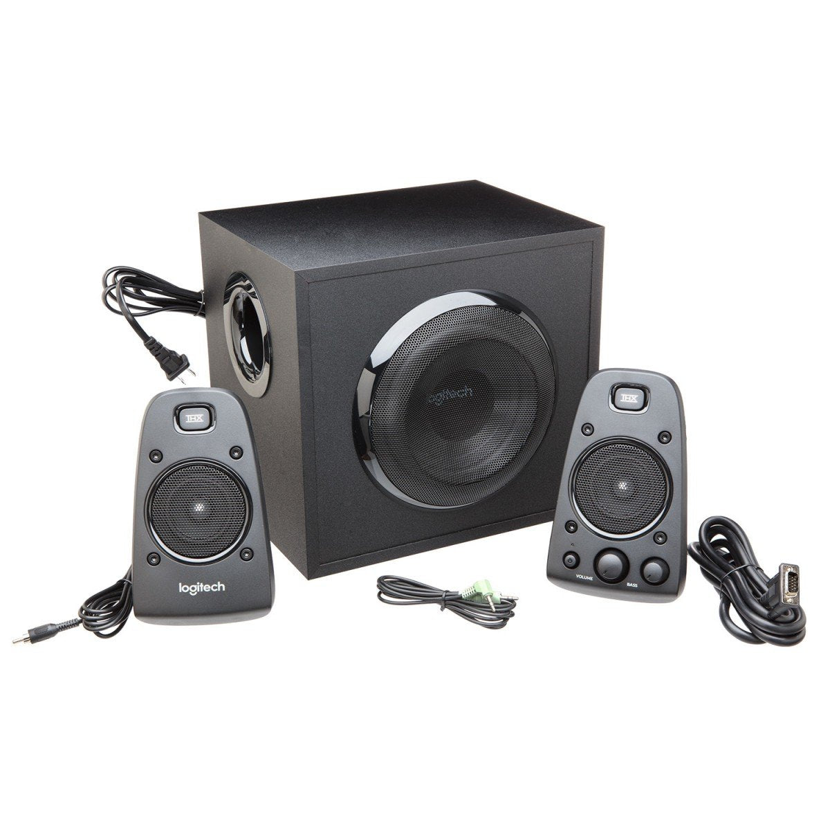 LOGITECH Z-623 Speaker system for PC 2.1channel 200 Watt Total