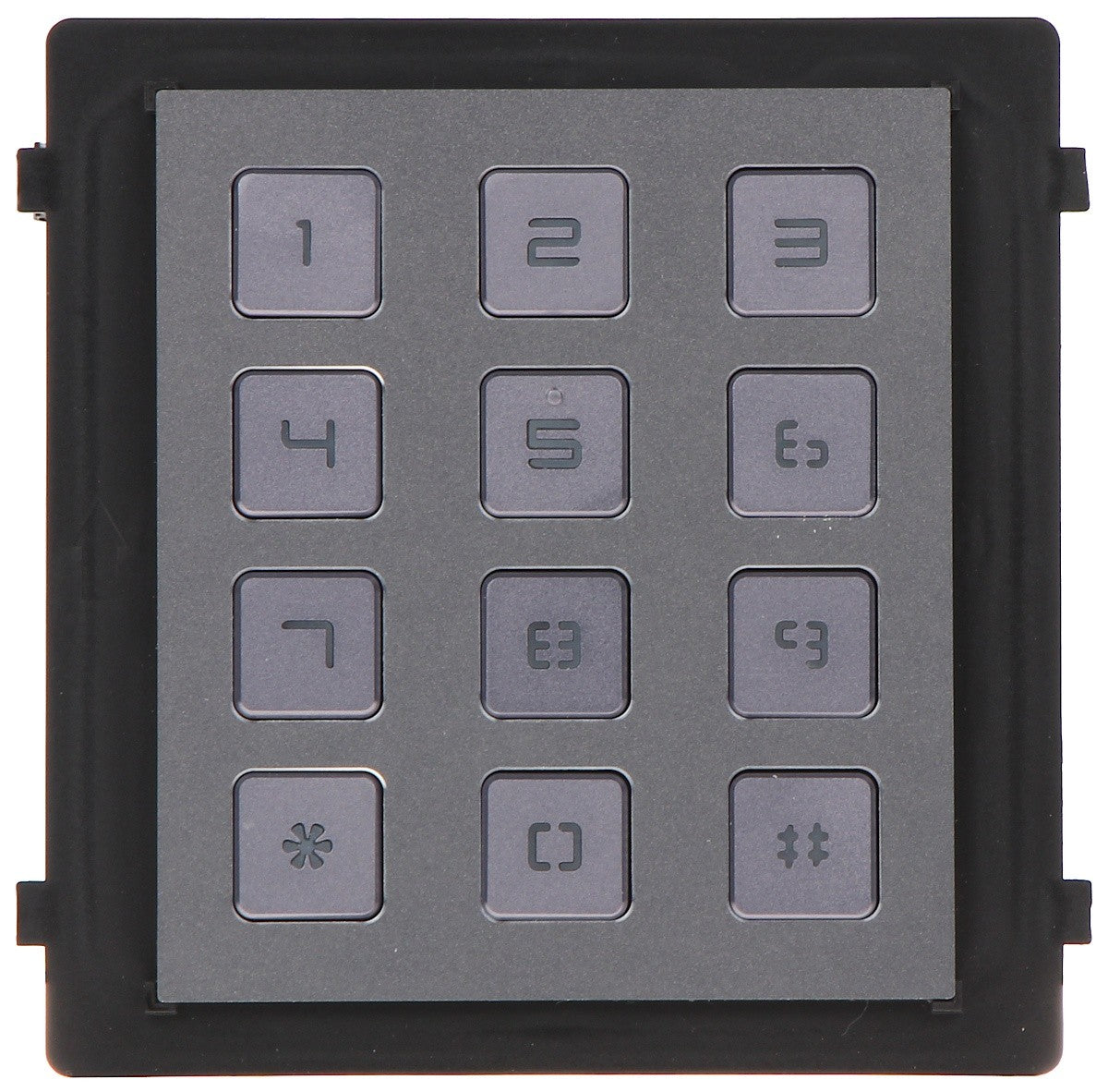 Hikvision DS-KIS704EY-ACW2/Kit vidéo portier HD 2 fils en aluminium