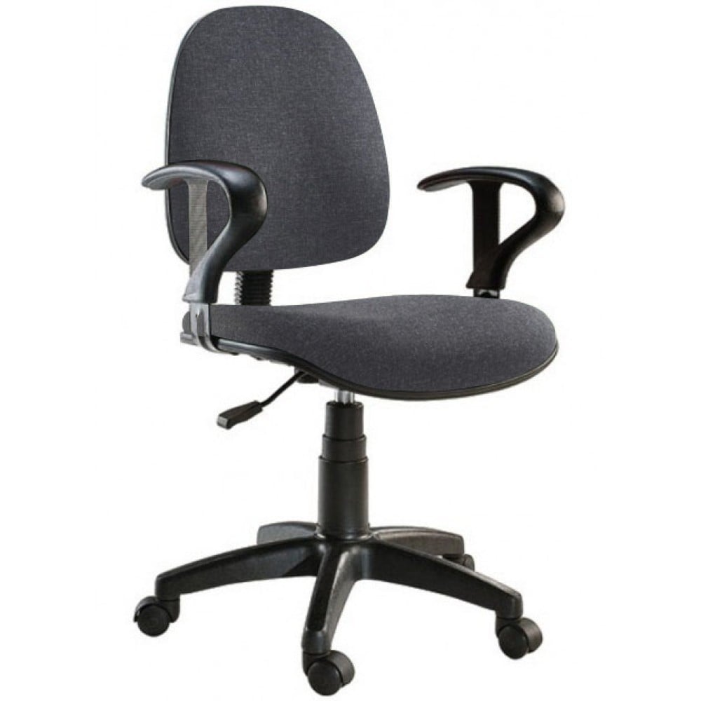 Techly ICA-CT MC04GY Chaise de bureau grise