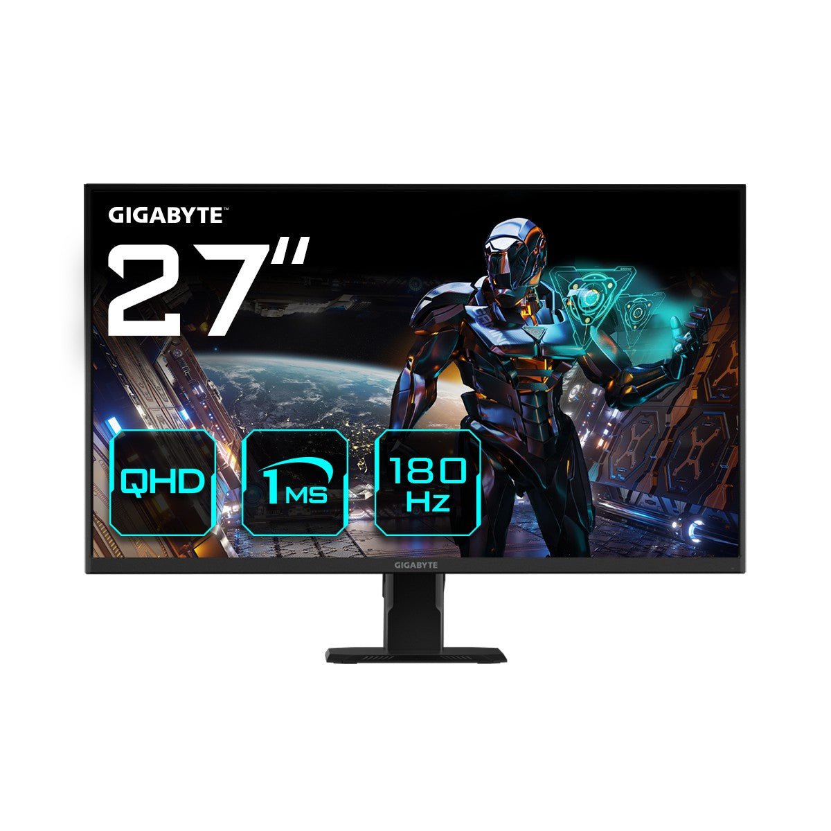 "GIGABYTE GS27QA écran plat de PC 68,6 cm (27"") 2560 x 1440 pixels Quad HD LCD Noir"