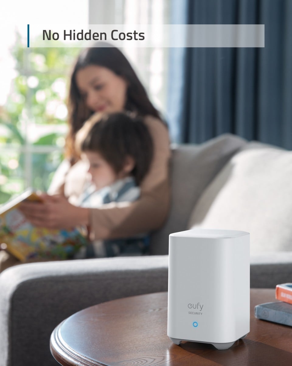 Eufy Security Video Noir, Blanc