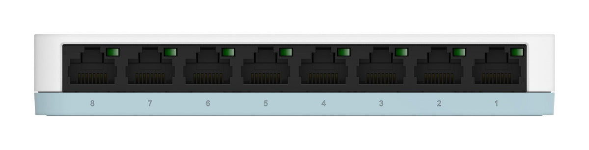 D-LINK Switch 8 Ports 10/100/1000 MBPS Non Rackable - Non Manageable