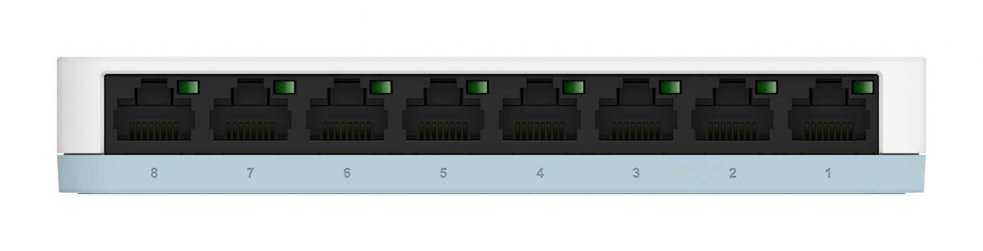 D-LINK Switch 8 Ports 10/100/1000 MBPS Non Rackable - Non Manageable