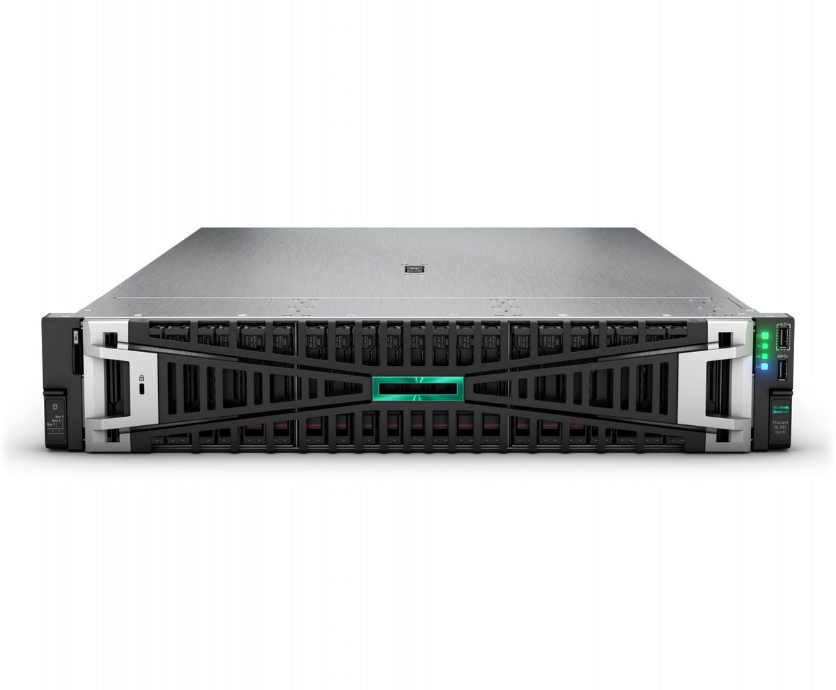 "HPE ProLiant DL380 Gen11 4509Y 2.6GHz 8c 1P 2x32GB-R 8SFF MR408i-o 2x480GB SSD 2x1000W PS EU Server serveur 960 Go Rack (2 U) Intel® Xeon® Silver 2,6 GHz 64 Go "