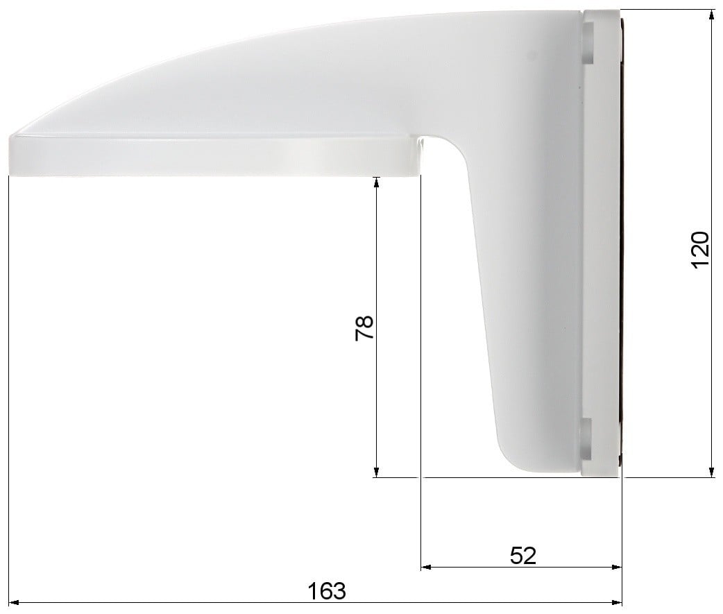 Hikvision DS-1258ZJ Wall mount