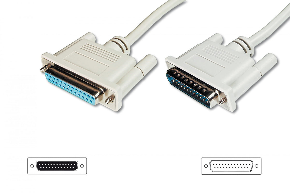 Digitus AK-610201-100-E câble Série Beige 10 m