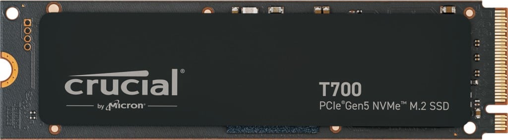 Crucial T700 4TB PCIe Gen5 NVMe M.2 SSD