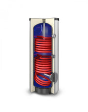 GALMET 26-309000N Échangeur de chaleur avec deux serpentins en spirale Tower Biwal SGW(S)B 300 l debout polyuréthane skay