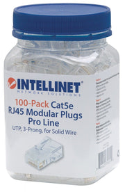 Intellinet 790512 connecteur de fils RJ45 Transparent