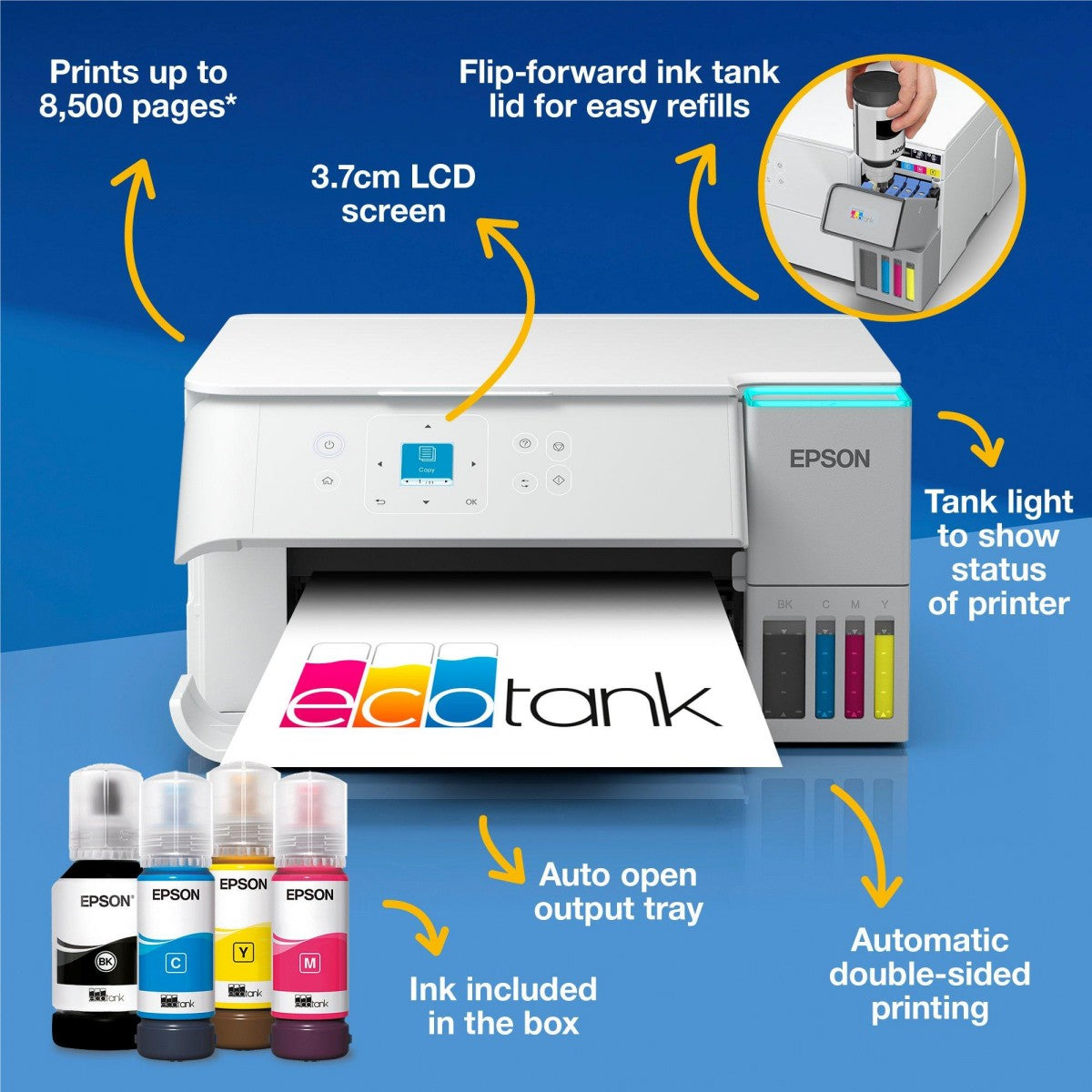 Epson EcoTank L4366 A4 4800 x 1200 DPI 33 ppm Wifi