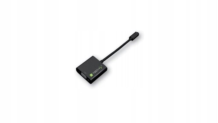 Techly IDATA HDMI-VGA-5 Convertisseur HDMI-Micro-D vers VGA avec Audio