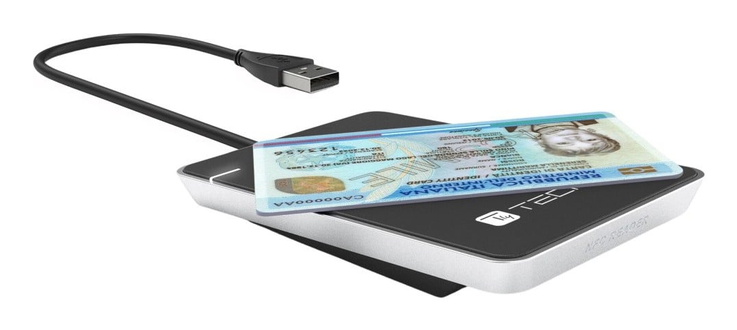 Techly I-CARD CAM-CIE Lecteur de cartes de proximité NFC RFID 13.56MHz USB