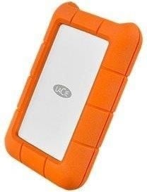 LACIE RUGGED 2To USB-C USB3.0 rÃ©sistant aux chutes. compressements et Ã  la pluie. utilisation tout terrain. orange