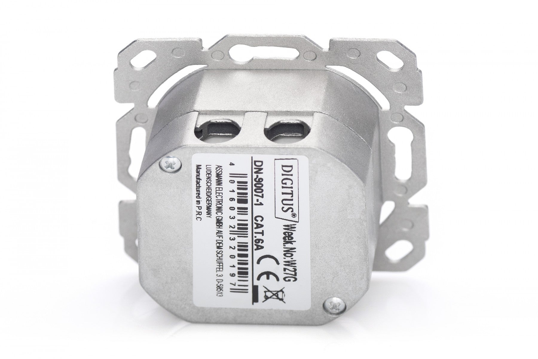 Digitus DN-9007-1 prise de courant 2 x RJ-45 Blanc