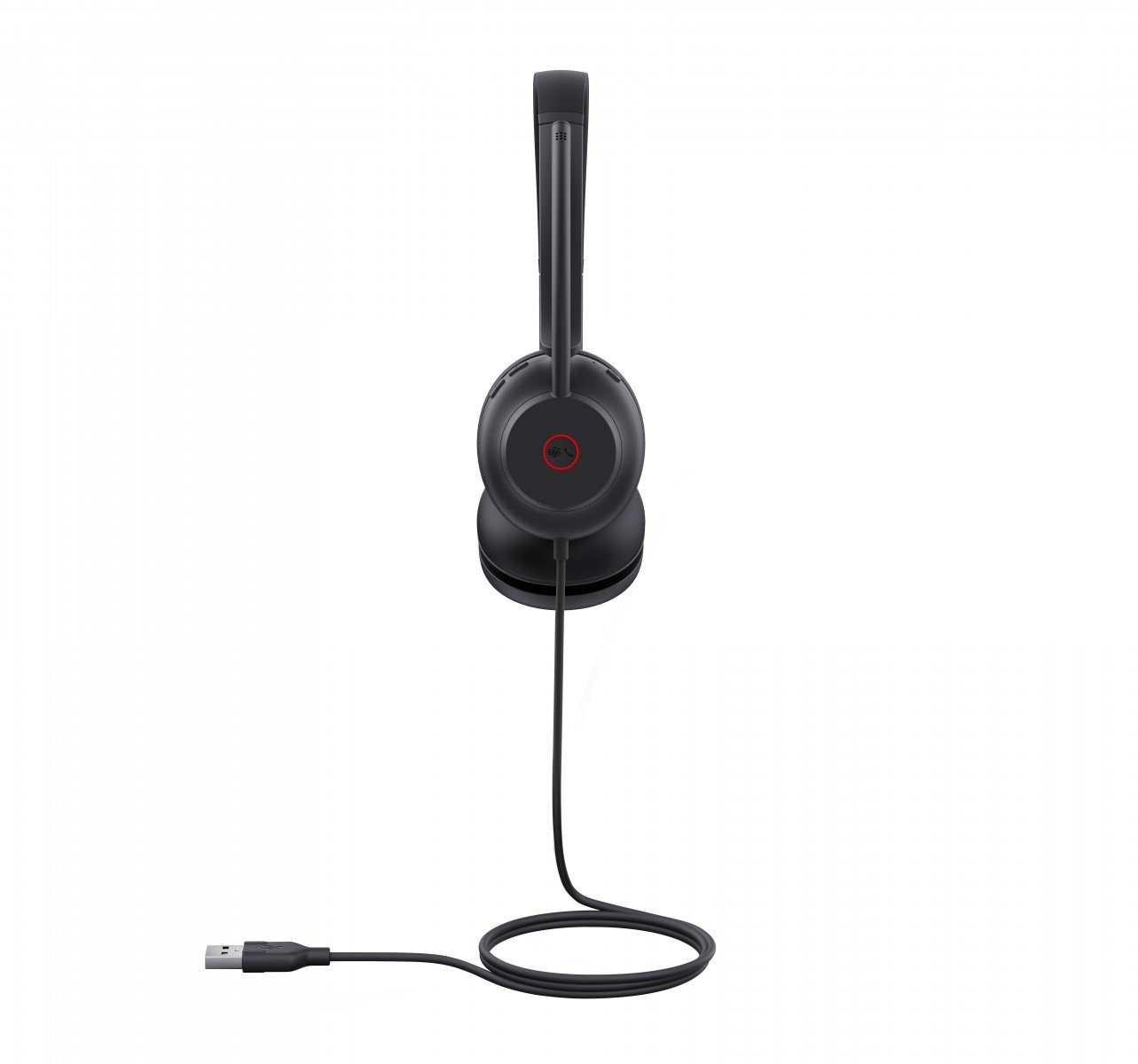 Yealink UH35 Dual Teams Avec fil Arceau Bureau/Centre d'appels USB Type-A Noir