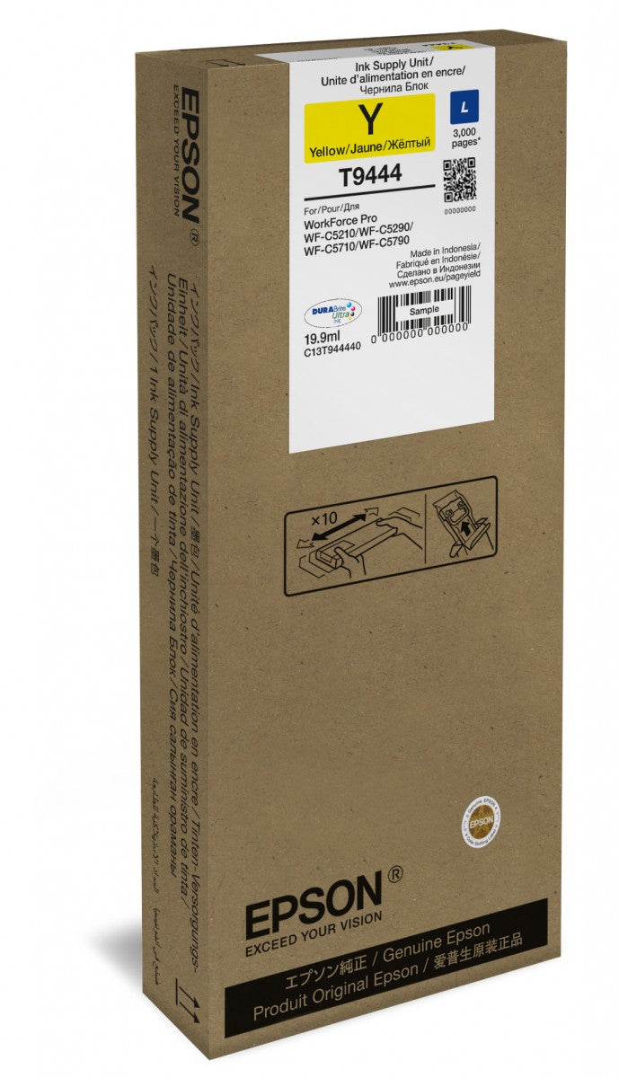 EPSON 2LB WF-C5xxx Series Ink Cartridge L Yellow 3000s